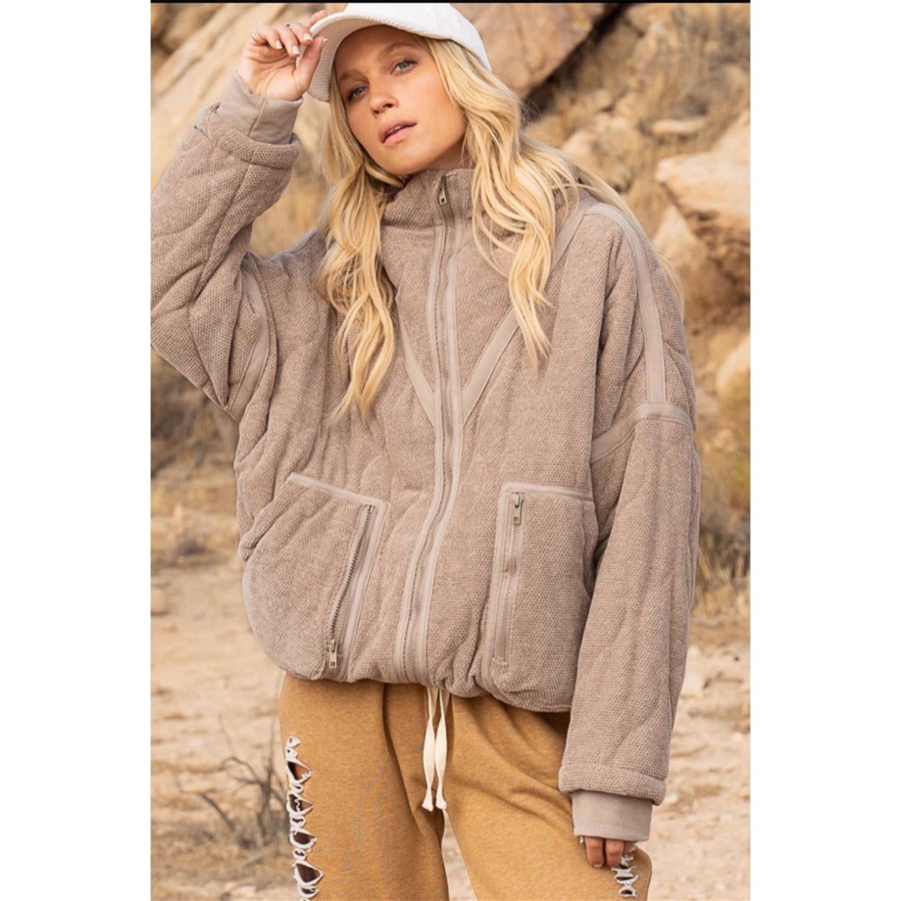 🎉 HP 🖤 Last 1 SM Willow Ultra Cozy Vintage Style Oversize Jacket EUC - Picture 5 of 12